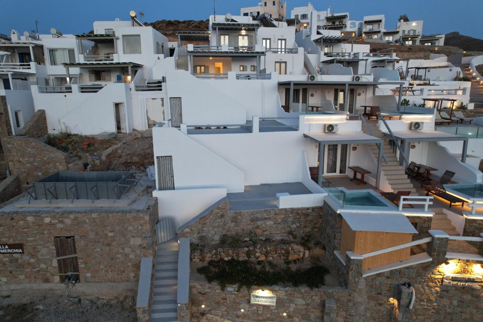 Merchia Bay Villas Mykonos Merchia Beach Dış mekan fotoğraf